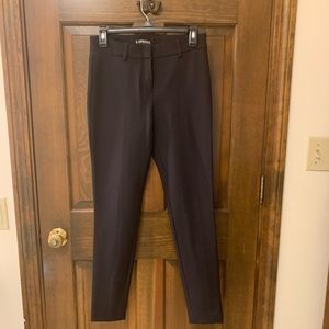 Express black skinny mid rise pant- 2 regular